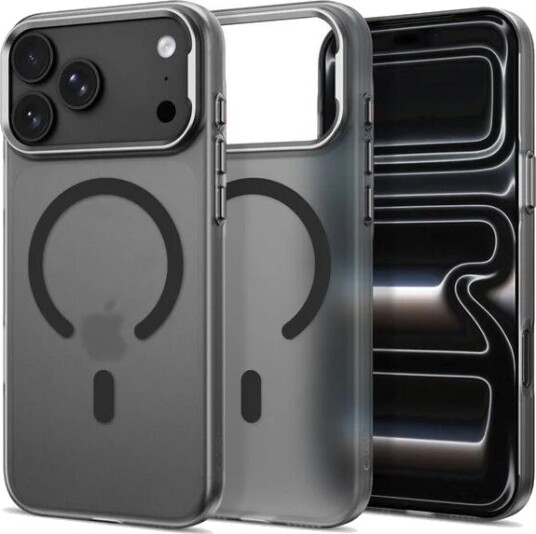 Tech-Protect MagZero MagSafe case for iPhone 17 Pro / 18 Pro Translucent Matte Black Tech-Protect MagZero MagSafe case for iPhone 17 Pro / 18 Pro Translucent Matte Black
