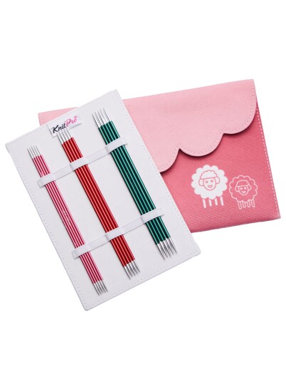 Knitpro Zing Strømpepinnesett 15 Cm 2.0 4.0 Mm Knitpro Zing Strømpepinnesett 15 Cm 2.0 4.0 Mm