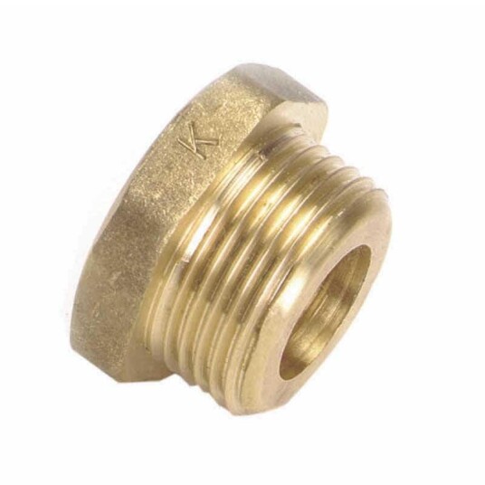 Isiflo Messing Overgangsnippel 2"x1"