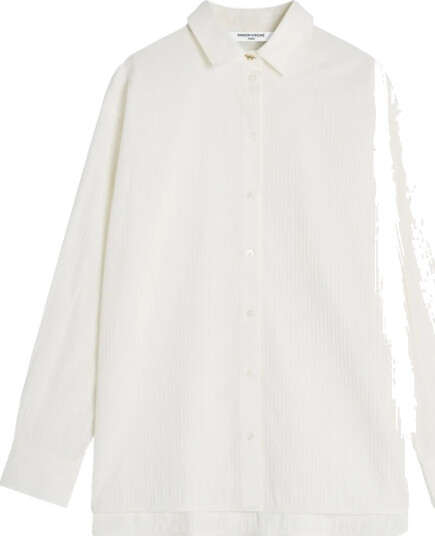 Maison Kitsuné Dame Bluser & Skjorter Hvit M, Maison Kitsuné Dame Bluser & Skjorter Hvit M,