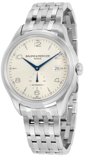 Baume & Mercier Herreklokke MOA10099 CLIFTON Sølvfarget/Stål