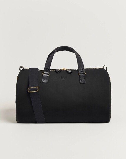 Bennett Winch Canvas Suit Carrier Holdall Black Bennett Winch Canvas Suit Carrier Holdall Black