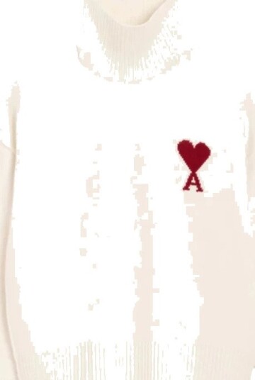 Ami Paris Herre Strikkevarer Beige 2XL,