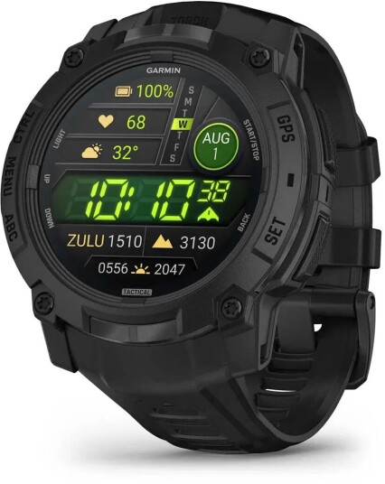 Garmin Instinct 3 AMOLED 50 mm Tactical black/black