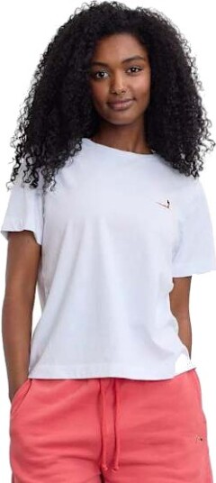 Run & Relax Every Body Upward Tee Pure White L