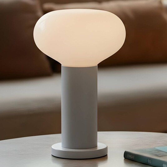 Designer bordlampe Flo ALDEX Aluminium / grå / sink Stue / spisestue Metall Design