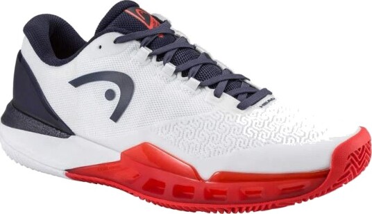Head Revolt Pro 5.0 Clay Tennis og padelsko herre White/Navy 43
