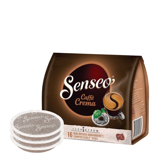 Senseo Caffé Crema (medium kopp) til Senseo. 16 puter