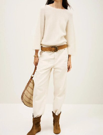 ba&sh Jumper Isaac - Cream - 40