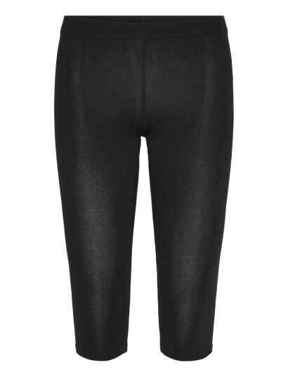 Monki Jersey Capri Pants   Black   S