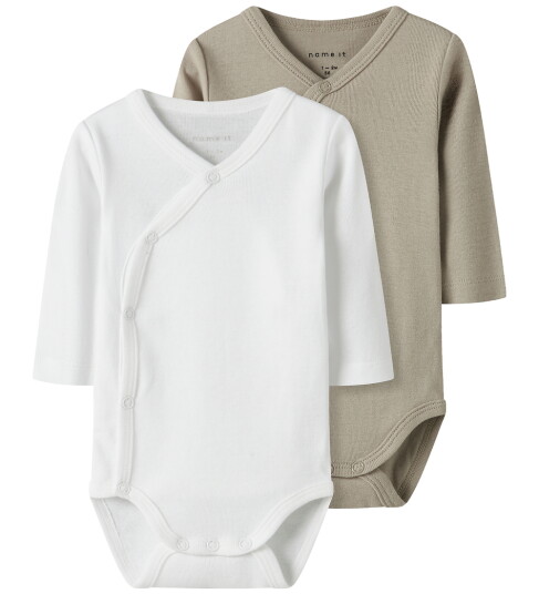 Name It Nbnbody 2-pack omslagsbody Pure Cashmere Name It Nbnbody 2-pack omslagsbody Pure Cashmere