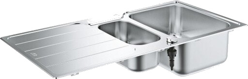 Grohe K500 kjøkkenvask 100x50 cm rustfritt stål