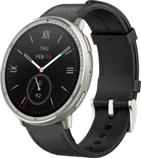 Amazfit Active 2 Round NFC 44mm Black Leather Amazfit Active 2 Round NFC 44mm Black Leather