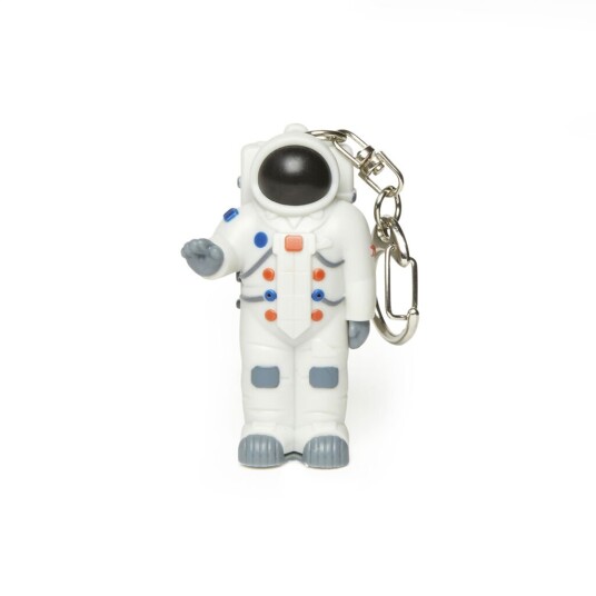 Kikkerland Astronaut Nøkkelring Hvit