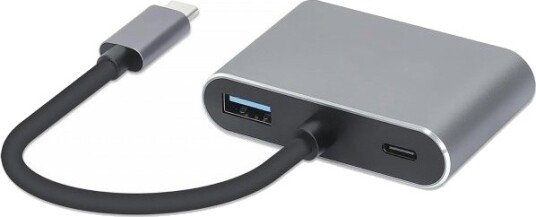 Ibox Usb Hub Type C 4 I 1 Usb 3.0 + Pd 100W + Hdmi 4K30hz + Vga Fullhd