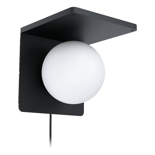 Eglo Ciglie Vegglampe Sort