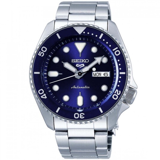 Seiko 5 Sports Automatic SRPD51K1 Herre 43 mm Analog Automatisk Hardlex Crystal Mineralglass