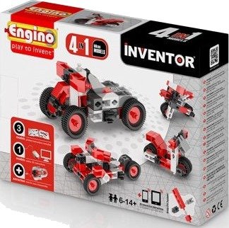 Engino-Inventor 0432 Byggesett 4 I 1 Motorsykkel The
