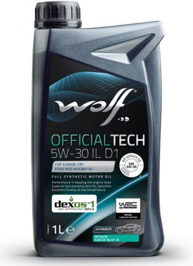 Motorolje WOLF OFFICIALTECH 5W30 ILD1 1L