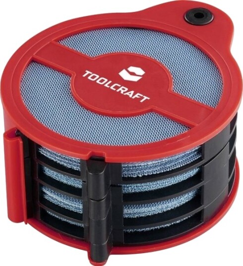 Toolcraft Slipeskiver Til Multisliper 35 Stk. Korn 80/120/180/240 (175 X 140 X 72 Mm) 1 Sett