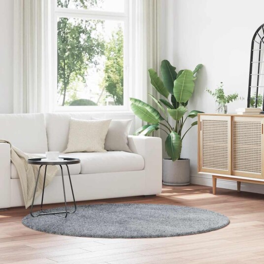  Flossteppe med lang luv NAVARRA beige 200x200 cm polyester 8721158558633