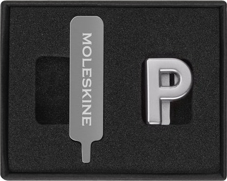 Moleskine Pins P Sølv
