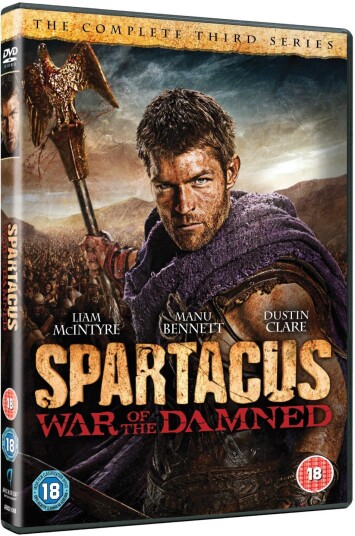 Spartacus War Of The Damned Sesong 3 DVD Spartacus War Of The Damned Sesong 3 DVD
