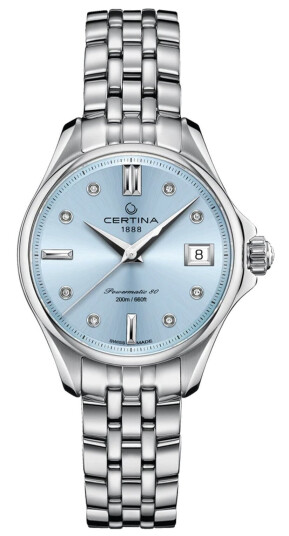Certina DS Action Lady Powermatic 80 C0322071104600 - Dame - 35 mm - Analog - Automatisk - Safirglass