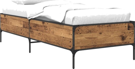  Sengestamme Gammelt tre 80 x 200 cm Konstruert tre