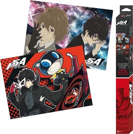 GB Eye Persona 5 Chibi plakatsett Serie 1 GB Eye Persona 5 Chibi plakatsett Serie 1