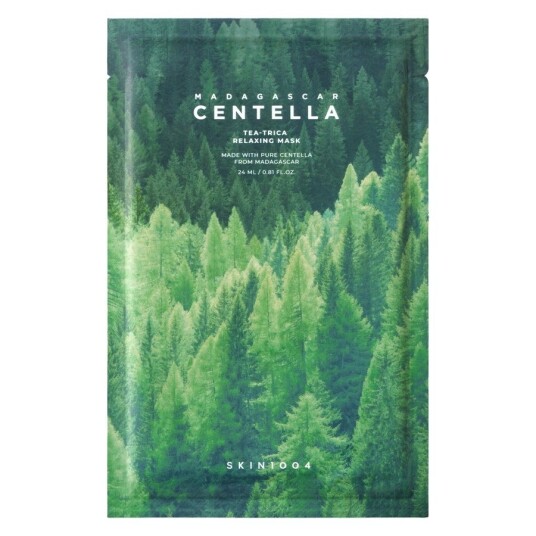 Skin1004 Madagascar Centella Tea Trica Relaxing Mask 1pcs
