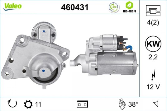 Starter VALEO 460431 Starter VALEO 460431