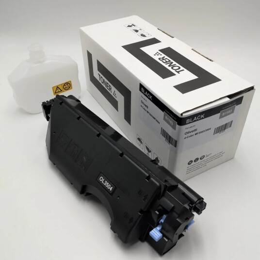 TB Toner Sort (12.000 sider) erstatter Olivetti B1183 TB Premium toner