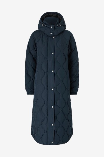 Lee Pufferjakke Long Puffer Svart Lee Pufferjakke Long Puffer Svart