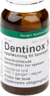 Dentinox oppløsning 10 ML Dentinox oppløsning 10 ML