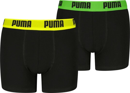 Puma Boxershorts 2 pack Black Kombinasjon Puma 170/176 Boxershorts Svart 170 176