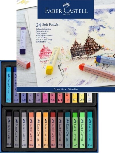 Faber-Castell myke fargestifter 24 farger