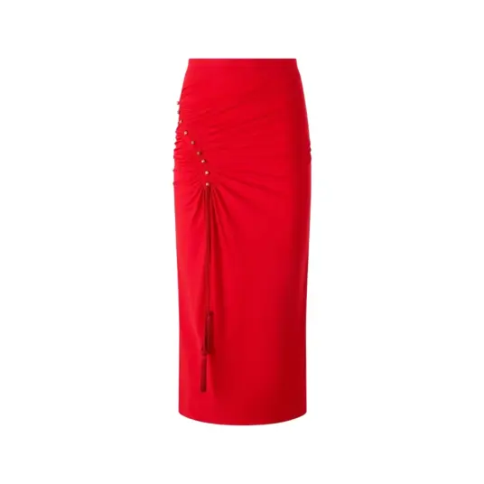Roberto Cavalli Dame Skjørt Rød S, Roberto Cavalli Dame Skjørt Rød S,