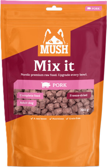 Mush Tørrfôr Mix it Freeze-Dried Gris 200 g for Hund