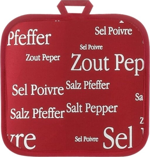 Vivaraise Sel&Poivre Pothold Red20x20 Vivaraise Sel&Poivre Pothold Red20x20