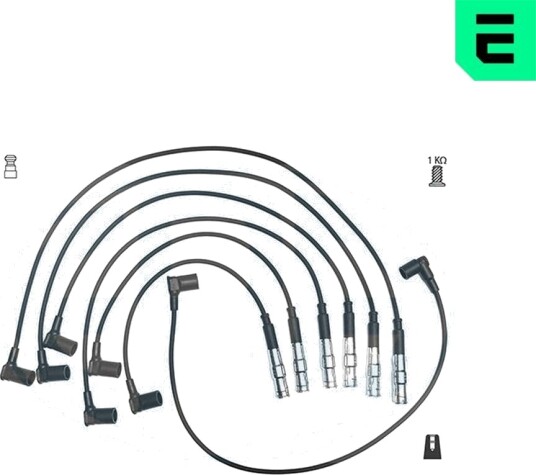 ERA 883041 Tennplugg kabelsett ERA 883041 Tennplugg kabelsett