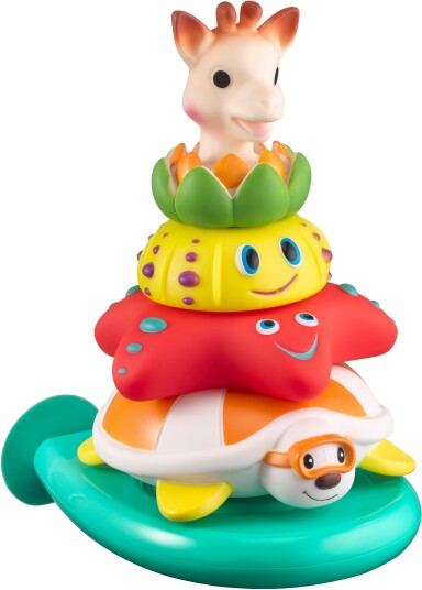 Sophie the Giraffe Splash &  Surf Pyramide Badeleke