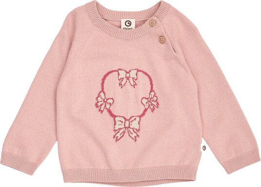 Müsli Love Knit Jacquard Sweater Baby BLUSH 62