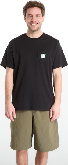 The North Face M Mountain Logo Rlx Ss Tee Graphic   Black   XL