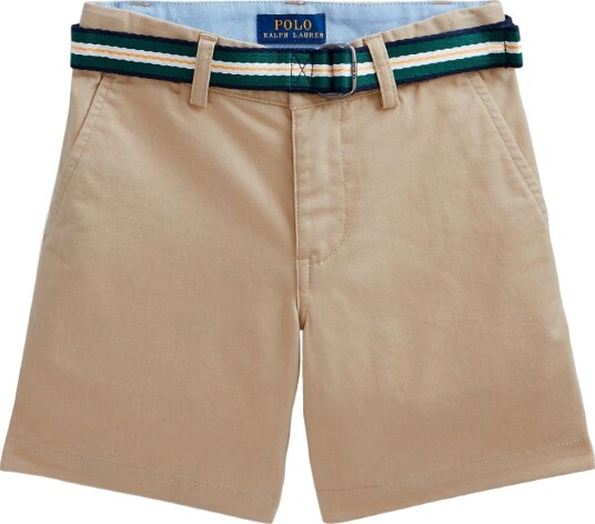 Polo Ralph Lauren Shorts Bedford Khaki m. Belte Polo Ralph Lauren 4 år 104 Shorts Beige