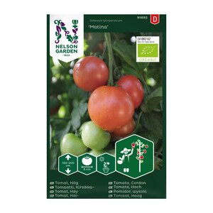 Nelson Garden Grønnsaksfrø tomat høy Matina økologisk Nelson Garden Grønnsaksfrø tomat høy Matina økologisk