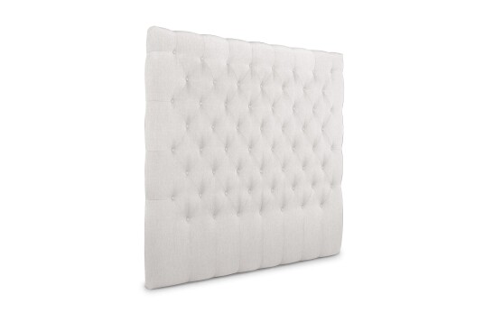Sengegavl Relax 180 cm Dypstiftet Høy Beige