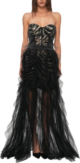 Just Cavalli Dame Kjoler Svart S, Just Cavalli Dame Kjoler Svart S,