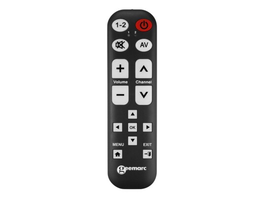 Geemarc TV 15 Universal Fjernkontroll Med Adaptiv Stor Skrift 3521350008937 Geemarc TV 15 Universal Fjernkontroll Med Adaptiv Stor Skrift 3521350008937