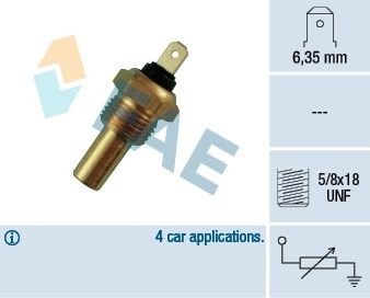Sensor, motortemperatur FAE 31210